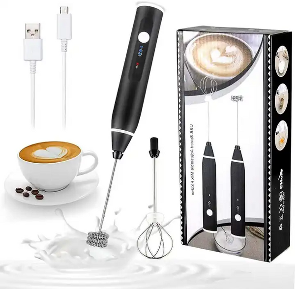 Automatic 2 in 1 Rechargeable Coffee Beater & Milk Frother